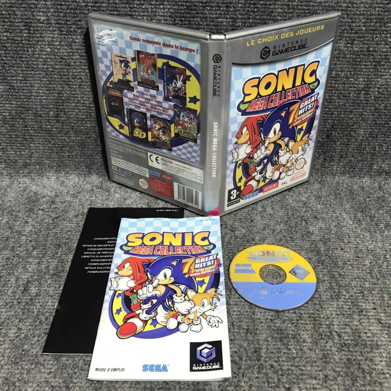 SONIC MEGA COLLECTION NINTENDO GAME CUBE