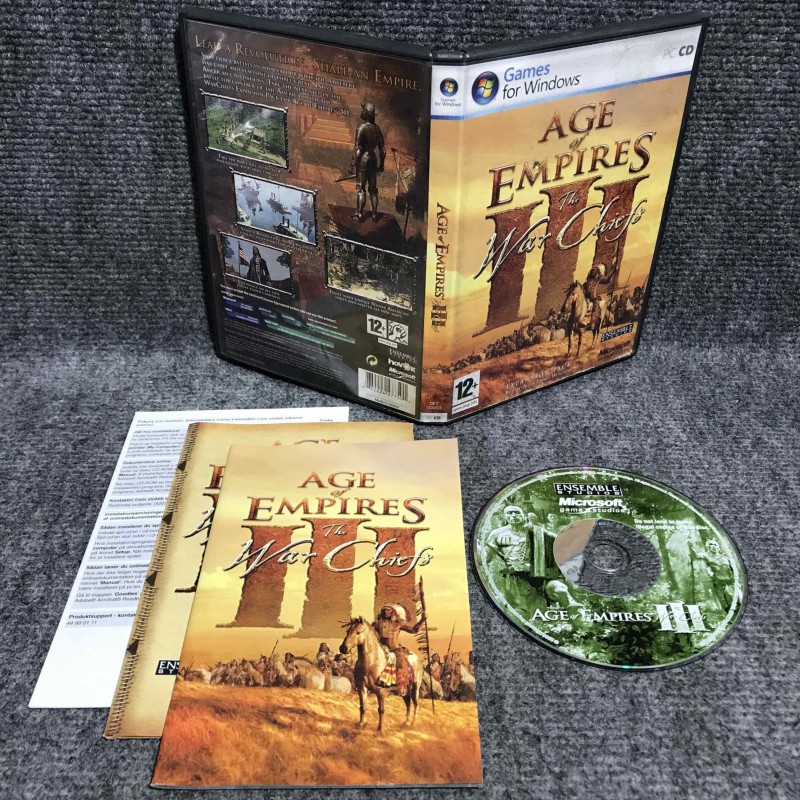 AGE OF EMPIRES III THE WAR CHIEFS PC