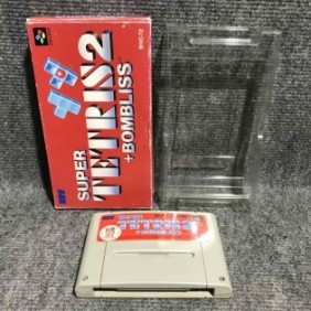 SUPER TETRIS 2+BOMBLISS JAP NINTENDO SUPER FAMICOM SNES SFC