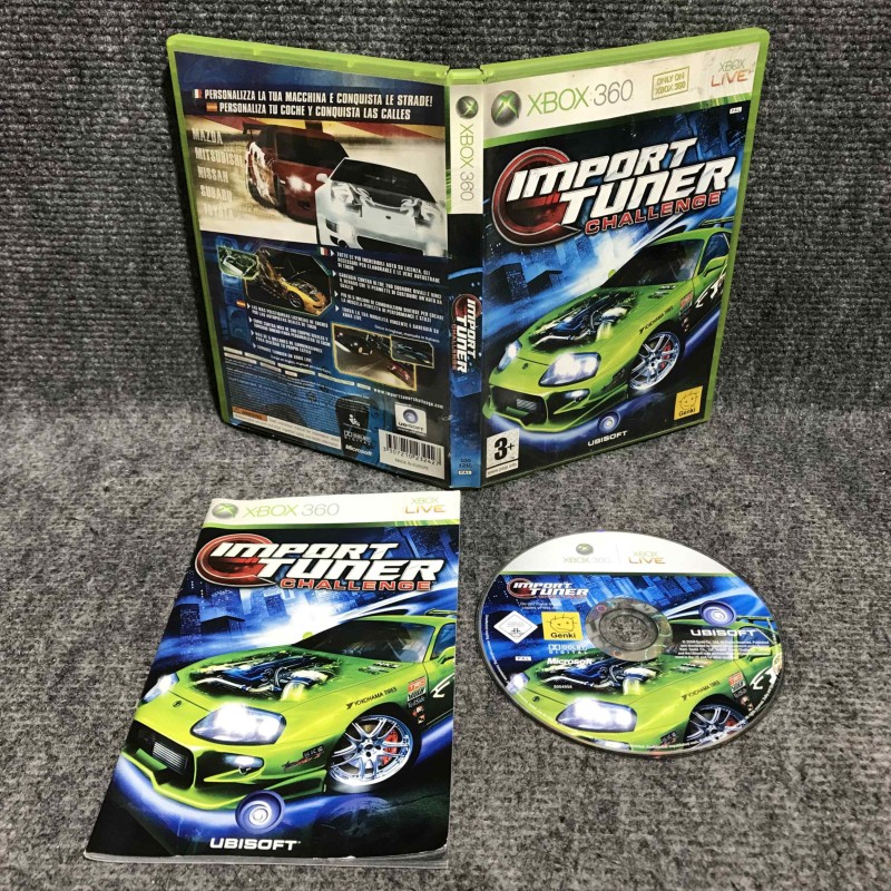 IMPORT TUNER CHALLENGE MICROSOFT XBOX 360