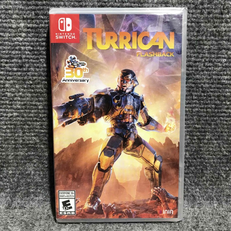 TURRICAN FLASHBACK 30TH ANNIVERSARY NUEVO PRECINTADO NINTENDO SWITCH