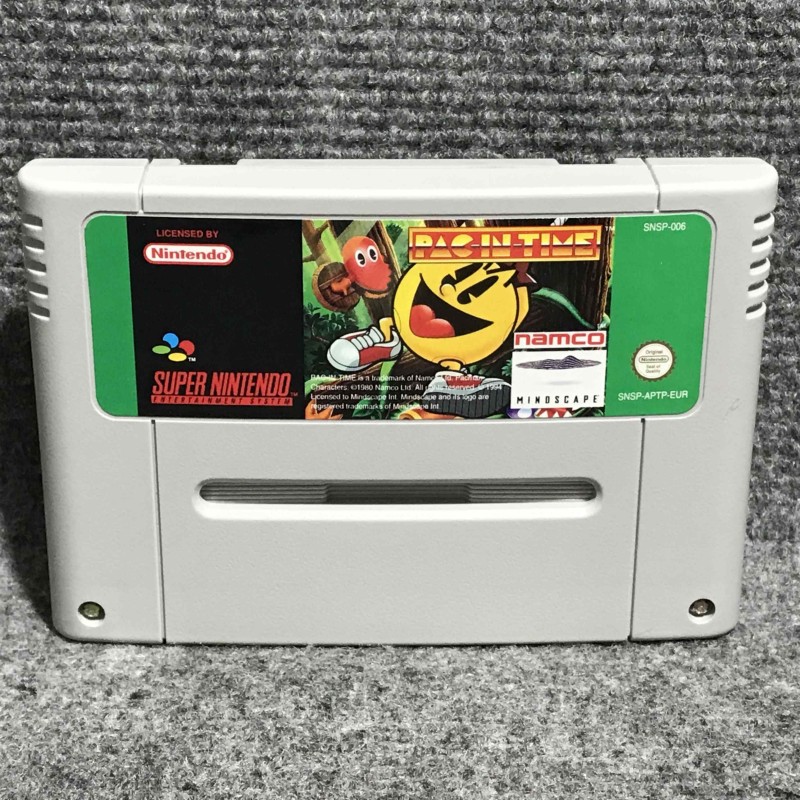 PAC IN TIME SUPER NINTENDO SNES
