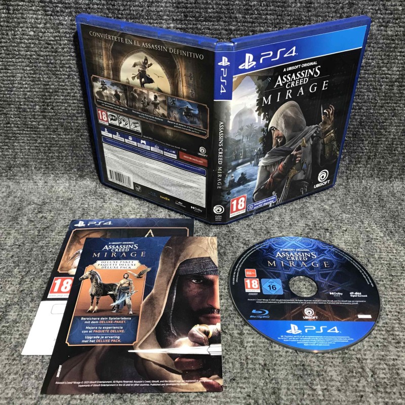 ASSASSINS CREED MIRAGE SONY PLAYSTATION 4 PS4