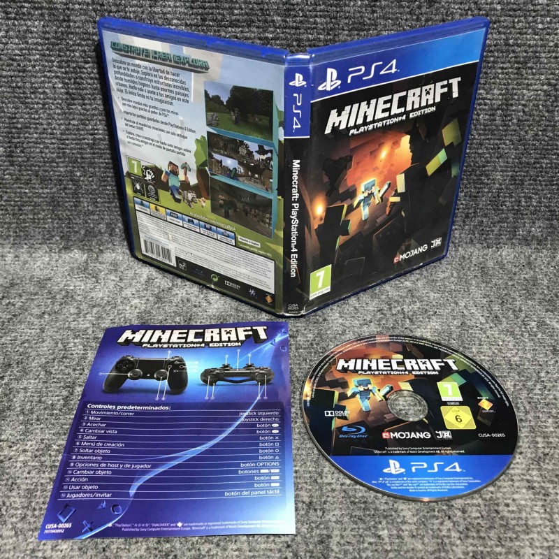 MINECRAFT SONY PLAYSTATION 4 PS4