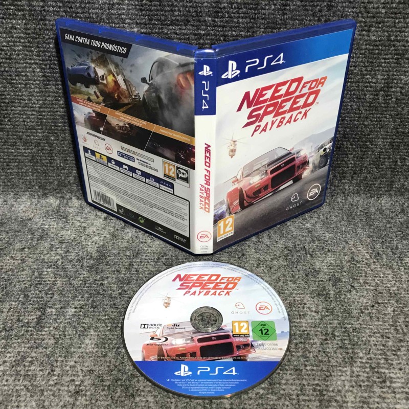 NEED FOR SPEED PAYBACK SONY PLAYSTATION 4 PS4