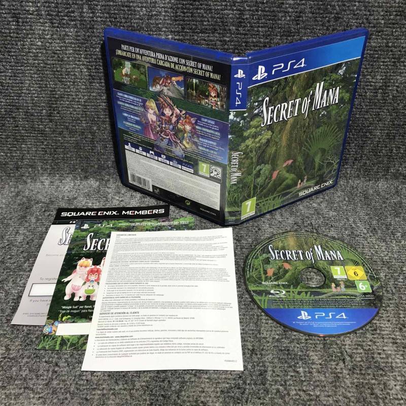 SECRET OF MANA SONY PLAYSTATION 4 PS4