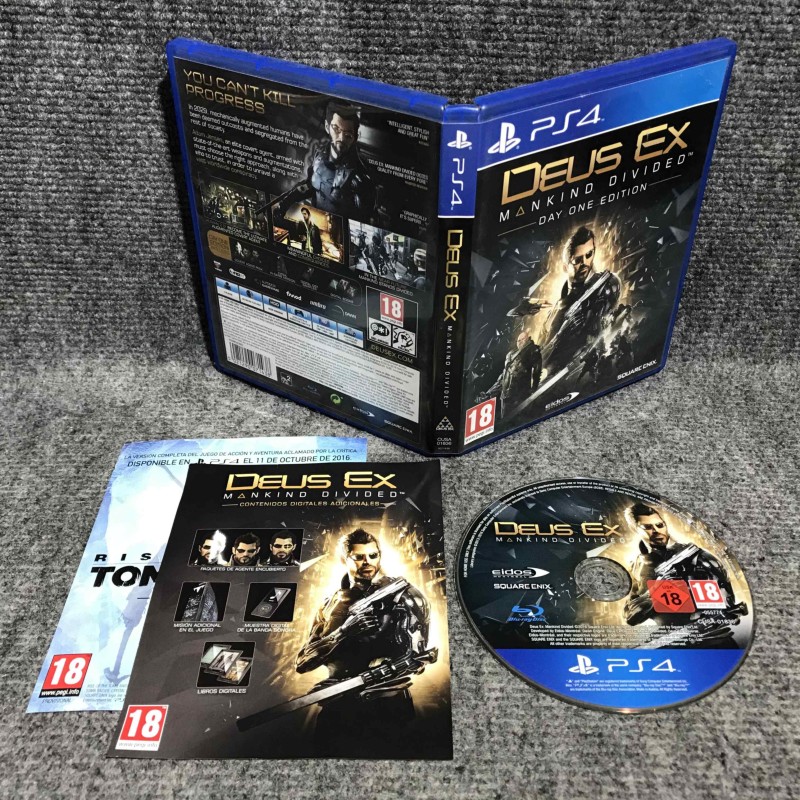 DEUS EX MANKIND DIVIDED SONY PLAYSTATION 4 PS4