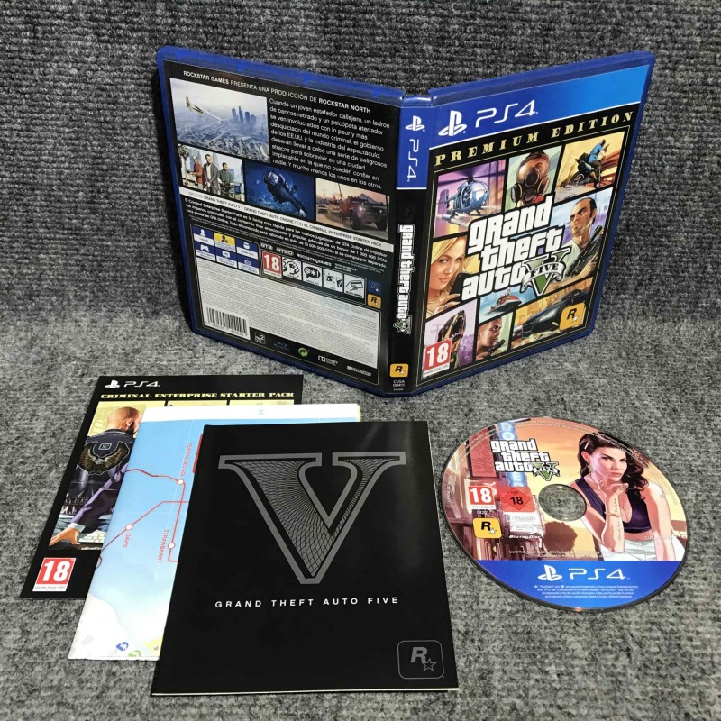GRAND THEFT AUTO V SONY PLAYSTATION 4 PS4