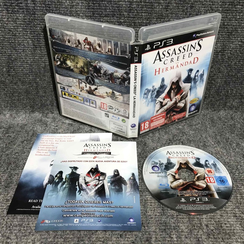 ASSASSINS CREED LA HERMANDAD SONY PLAYSTATION 3 PS3