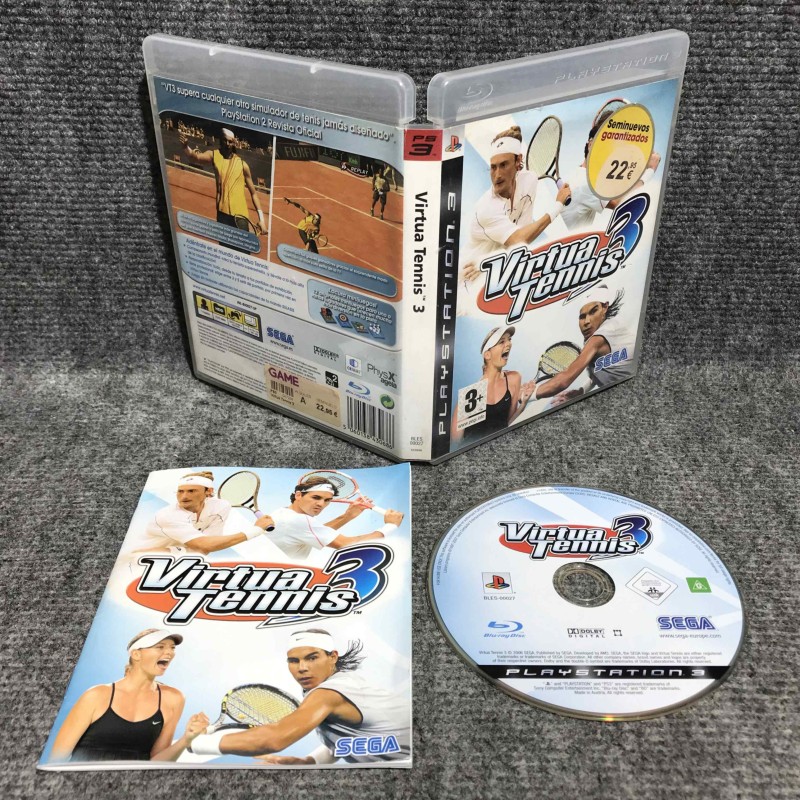 VIRTUA TENNIS 3 SONY PLAYSTATION 3 PS3