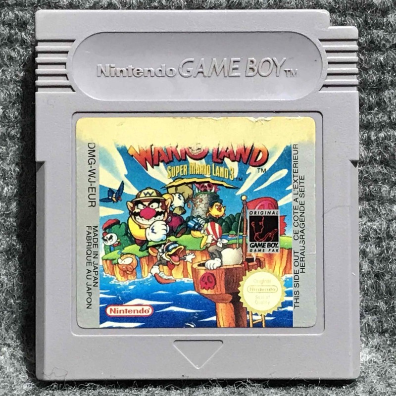 WARIO LAND SUPER MARIO LAND 3 NINTENDO GAME BOY GB