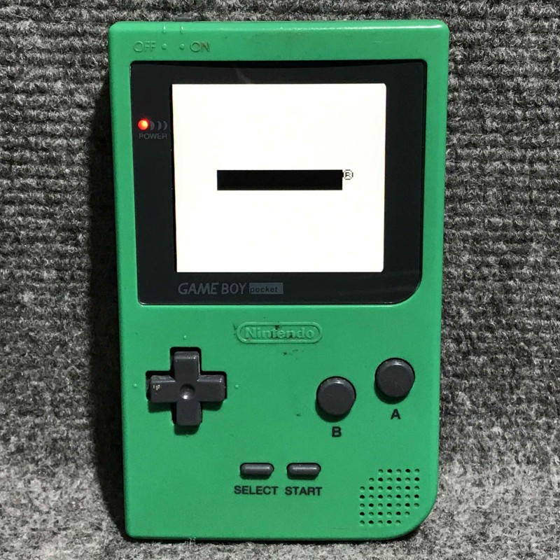 CONSOLA NINTENDO GAME BOY POCKET VERDE PANTALLA IPS