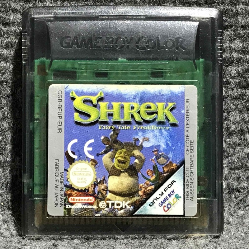 SHREK FAIRY TALE FREAKDOWN NINTENDO GAME BOY COLOR GBC