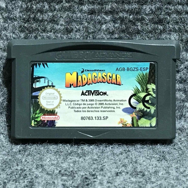 MADAGASCAR NINTENDO GAME BOY ADVANCE GBA