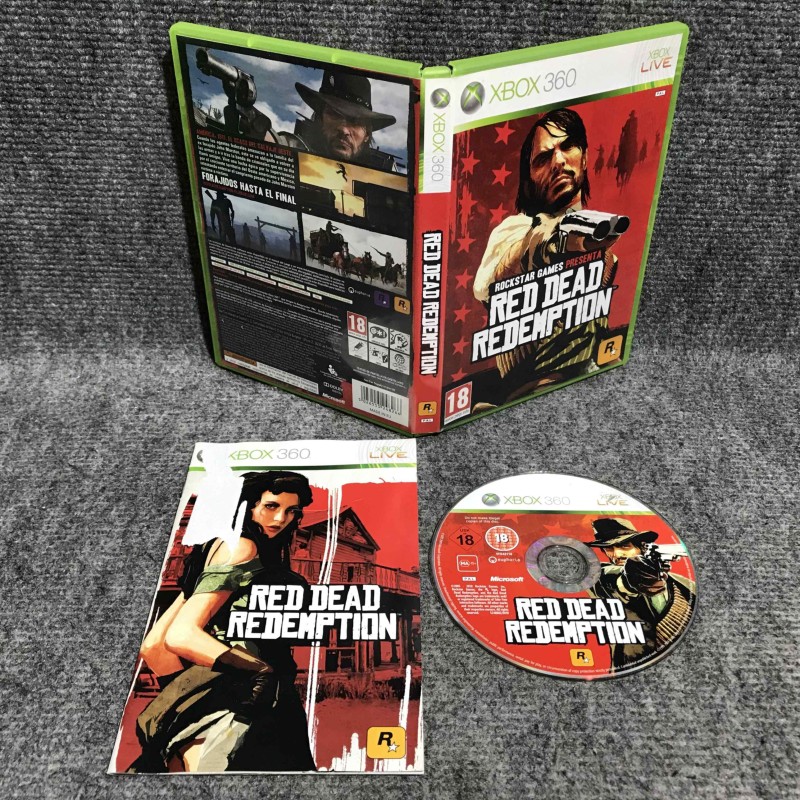 RED DEAD REDEMPTION MICROSOFT XBOX 360