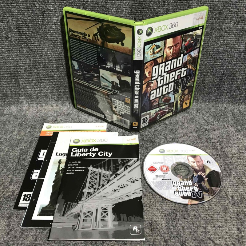 GRAND THEFT AUTO IV MICROSOFT XBOX 360