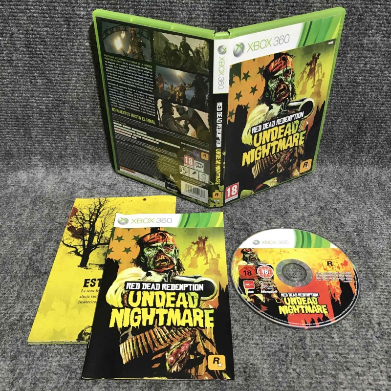 RED DEAD REDEMPTION UNDEAD NIGHTMARE MICROSOFT XBOX 360