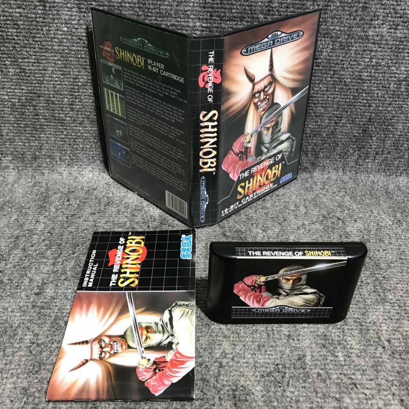 THE REVENGE OF SHINOBI SEGA MEGA DRIVE