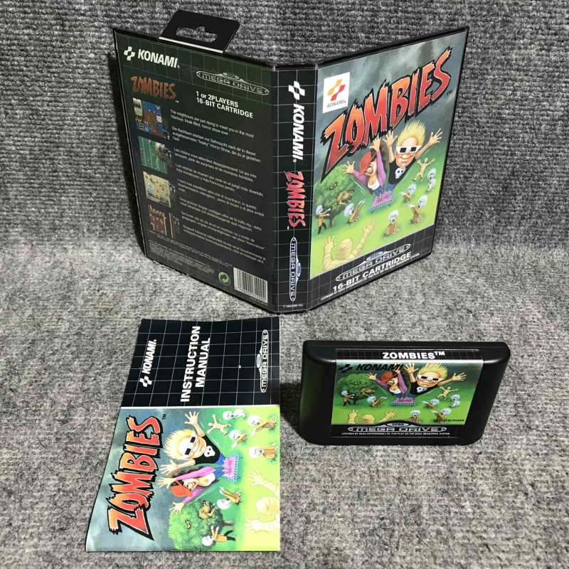 ZOMBIES SEGA MEGA DRIVE