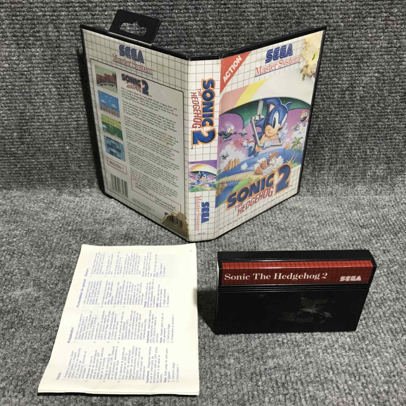 SONIC THE HEDGEHOG 2 SEGA MASTER SYSTEM