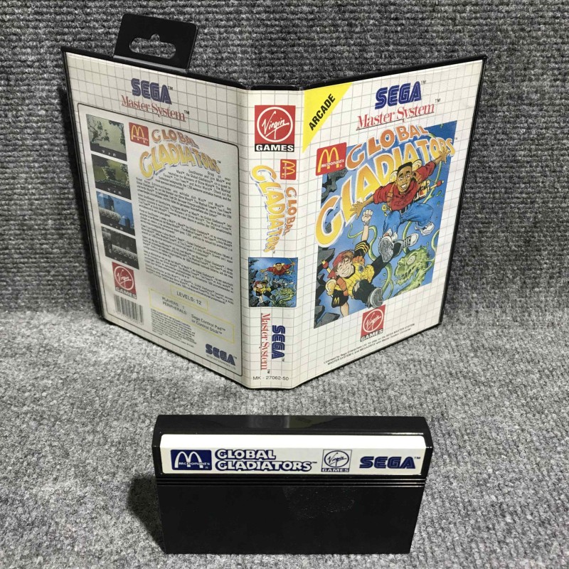 GLOBAL GLADIATOR SEGA MASTER SYSTEM