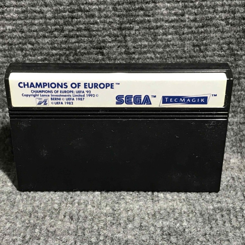 CHAMPIONS OF EUROPE SEGA MASTER SYSTEM
