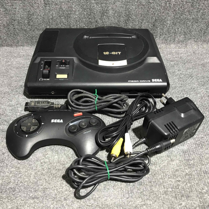 CONSOLA SEGA MEGA DRIVE+PAD+AV+AC