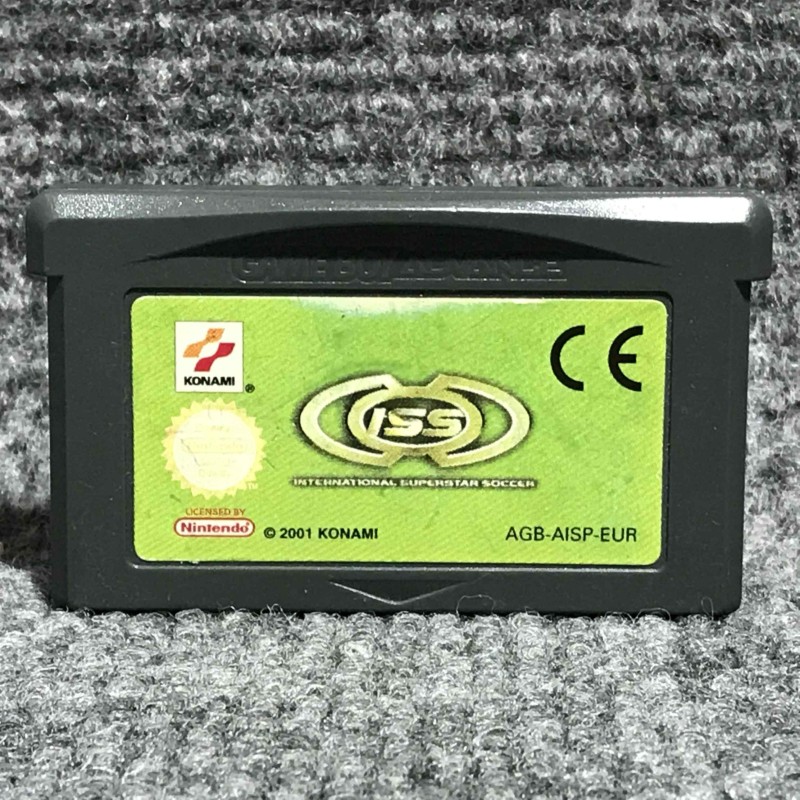 INTERNATIONAL SUPERSTAR SOCCER NINTENDO GAME BOY ADVANCE GBA