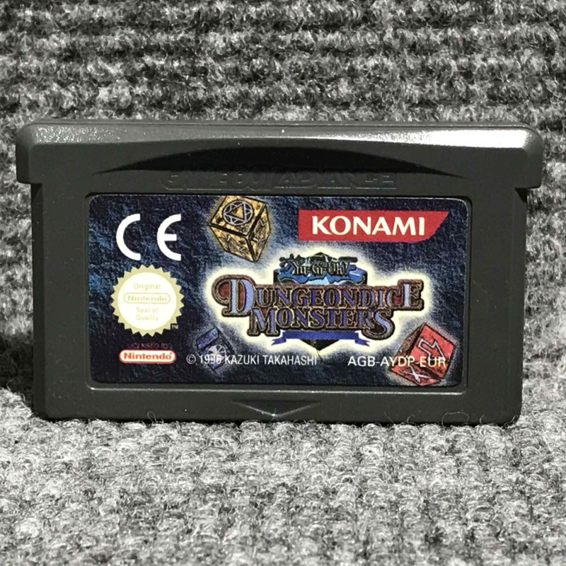 YU GI OH DUNGEON DICE MONSTERS NINTENDO GAME BOY ADVANCE GBA