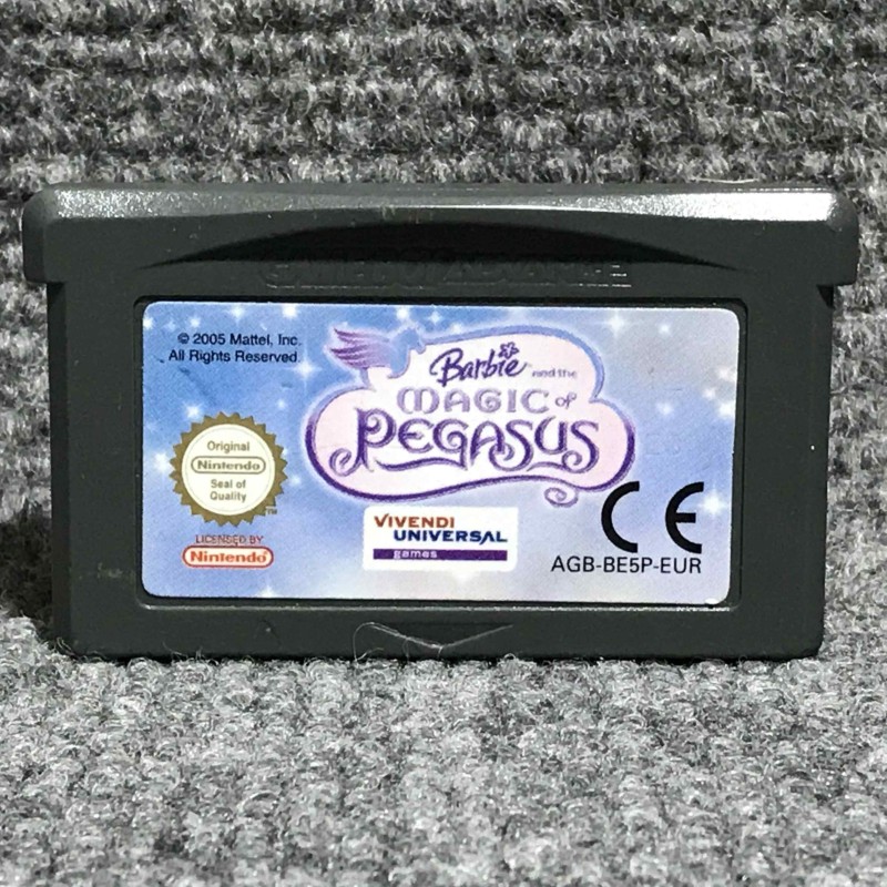 BARBIE AND THE MAGIC OF PEGASUS NINTENDO GAME BOY ADVANCE GBA