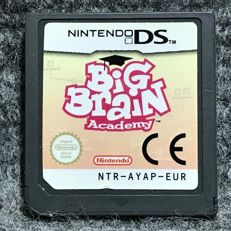 BIG BRAIN ACADEMY NINTENDO DS