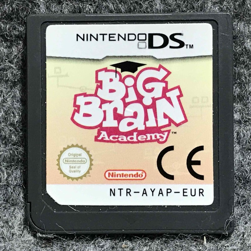BIG BRAIN ACADEMY NINTENDO DS