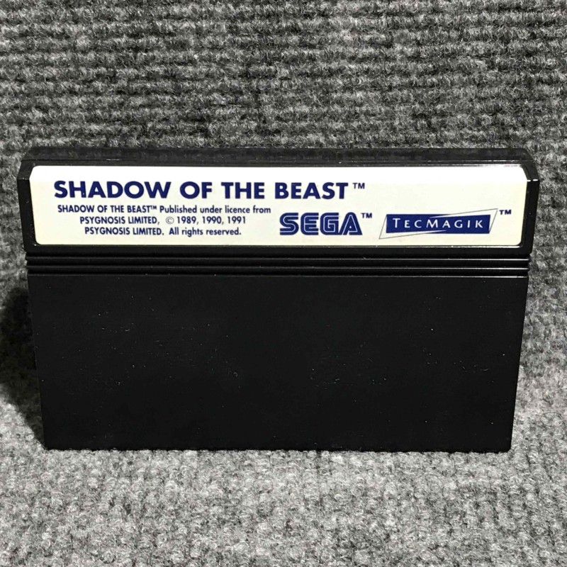 SHADOW OF THE BEAST SEGA MASTER SYSTEM