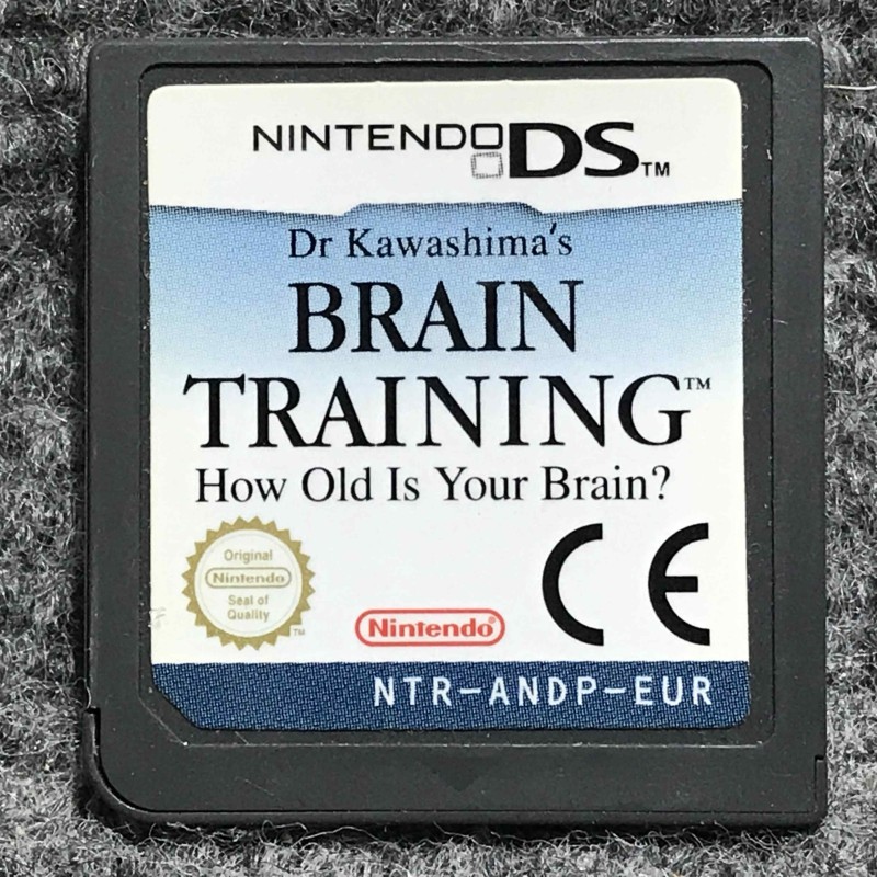 BRAIN TRAINING NINTENDO DS