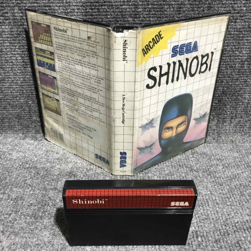 SHINOBI SEGA MASTER SYSTEM