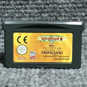 LILO AND STITCH 2+PETER PAN RETURN TO NEVERLAND NINTENDO GAME BOY ADVANCE GBA