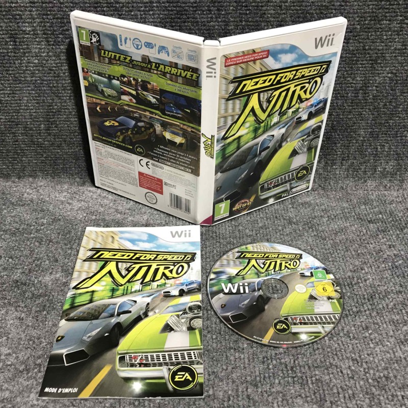 NEED FOR SPEED NITRO NINTENDO WII