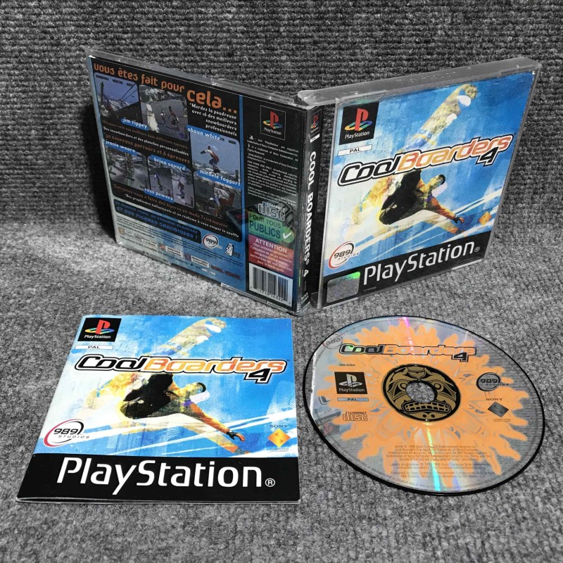 COOL BOARDERS 4 SONY PLAYSTATION PS1