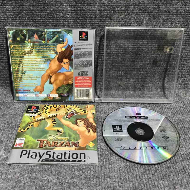 DISNEY'S TARZAN SONY PLAYSTATION PS1