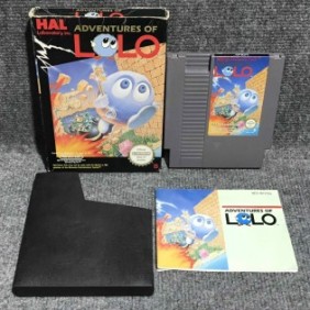 ADVENTURES OF LOLO NINTENDO...