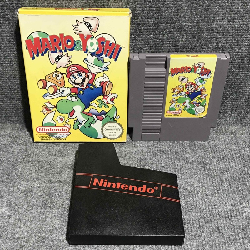 MARIO AND YOSHI NINTENDO NES