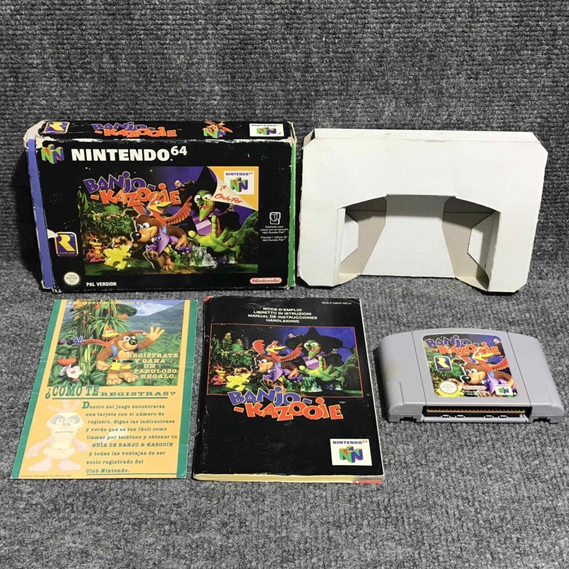 BANJO KAZOOIE NINTENDO 64