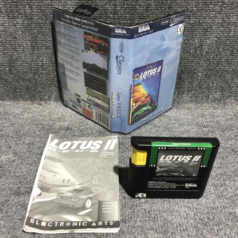 LOTUS II RECS SEGA MEGA DRIVE