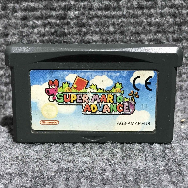 SUPER MARIO ADVANCE NINTENDO GAME BOY ADVANCE GBA