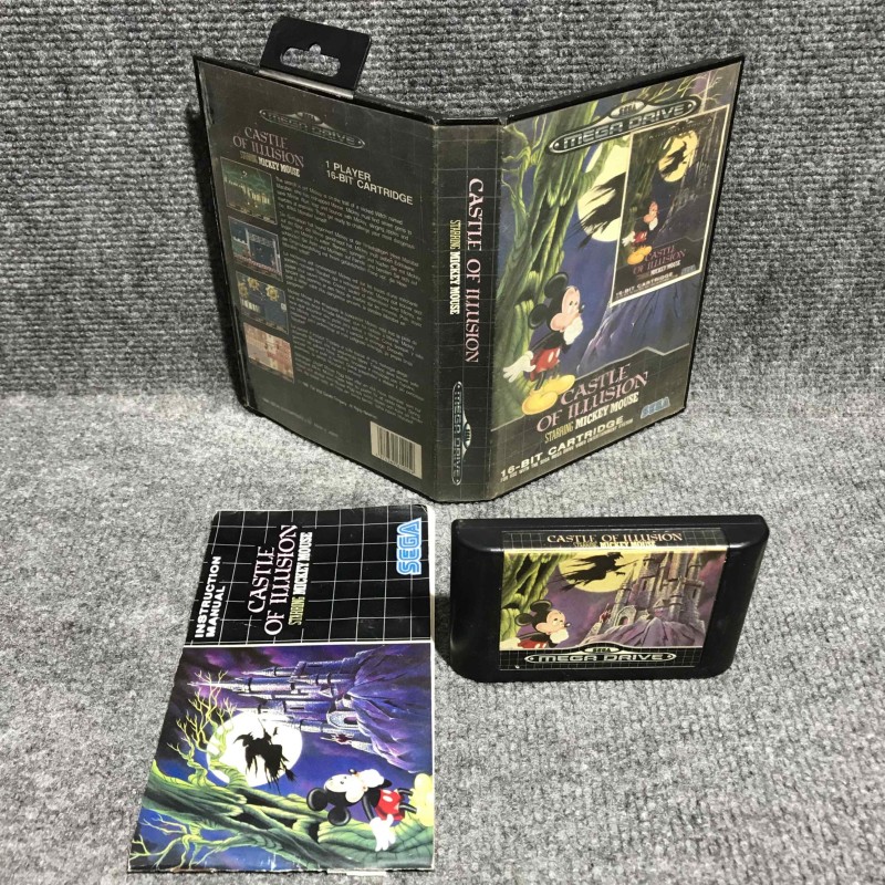 CASTLE OF ILLUSION SEGA MEGA DRIVE