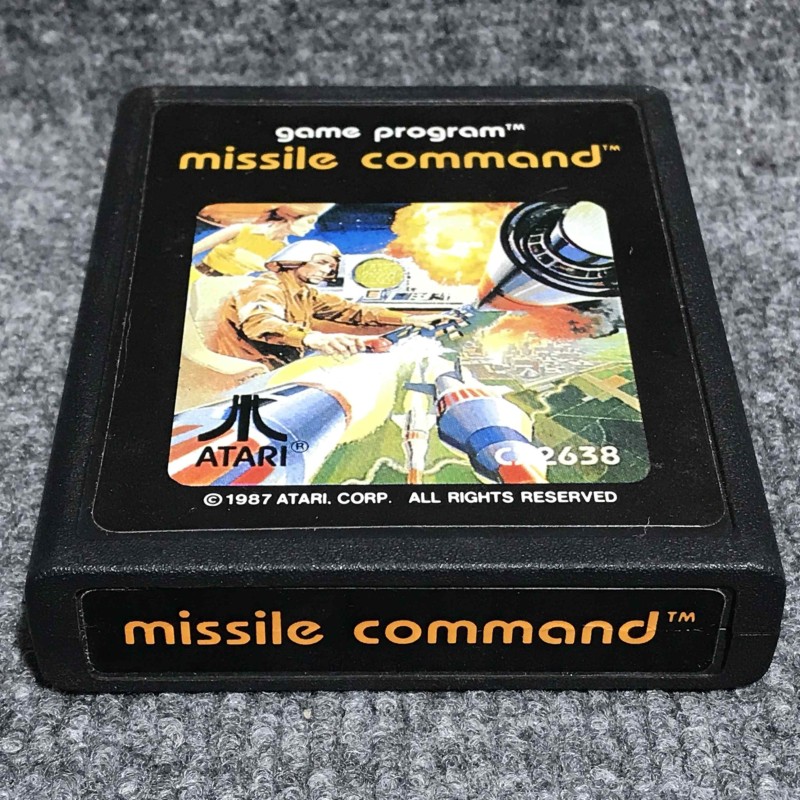 MISSILE COMMAND ATARI 2600