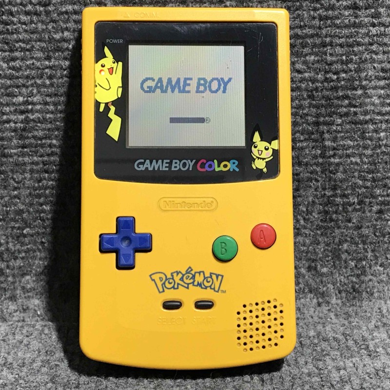 CONSOLA NINTENDO GAME BOY COLOR PIKACHU