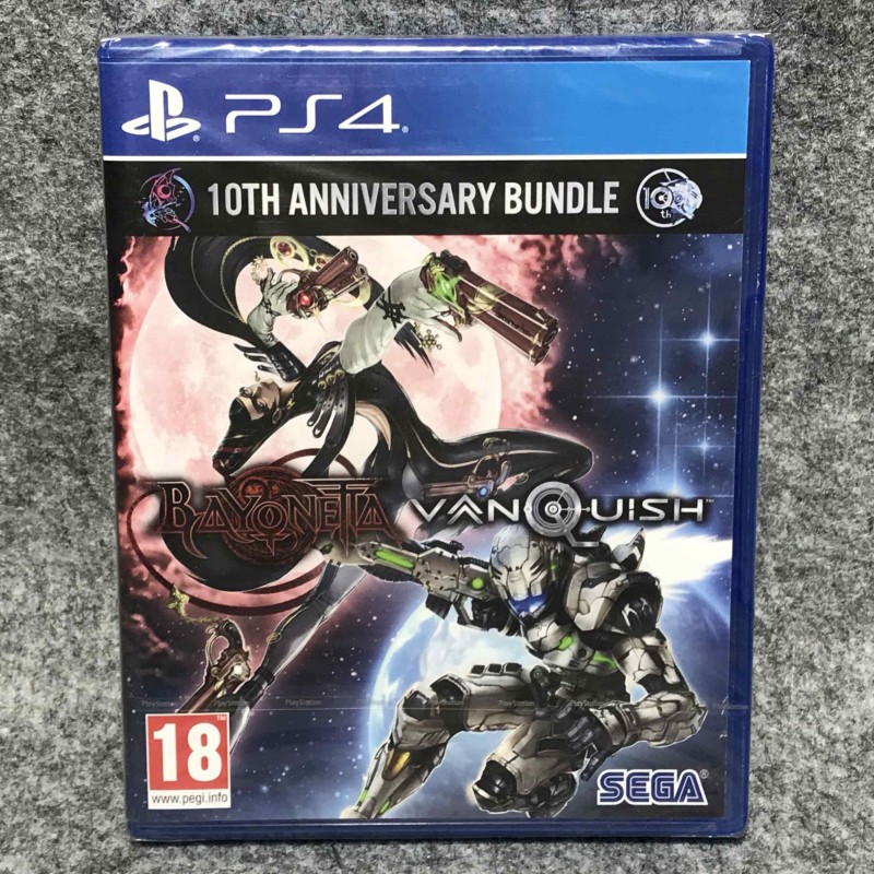 BAYONETTA VANQUISH 10TH ANNIVERSARY BUNDLE NUEVO PRECINTADO SONY PLAYSTATION 4 PS4