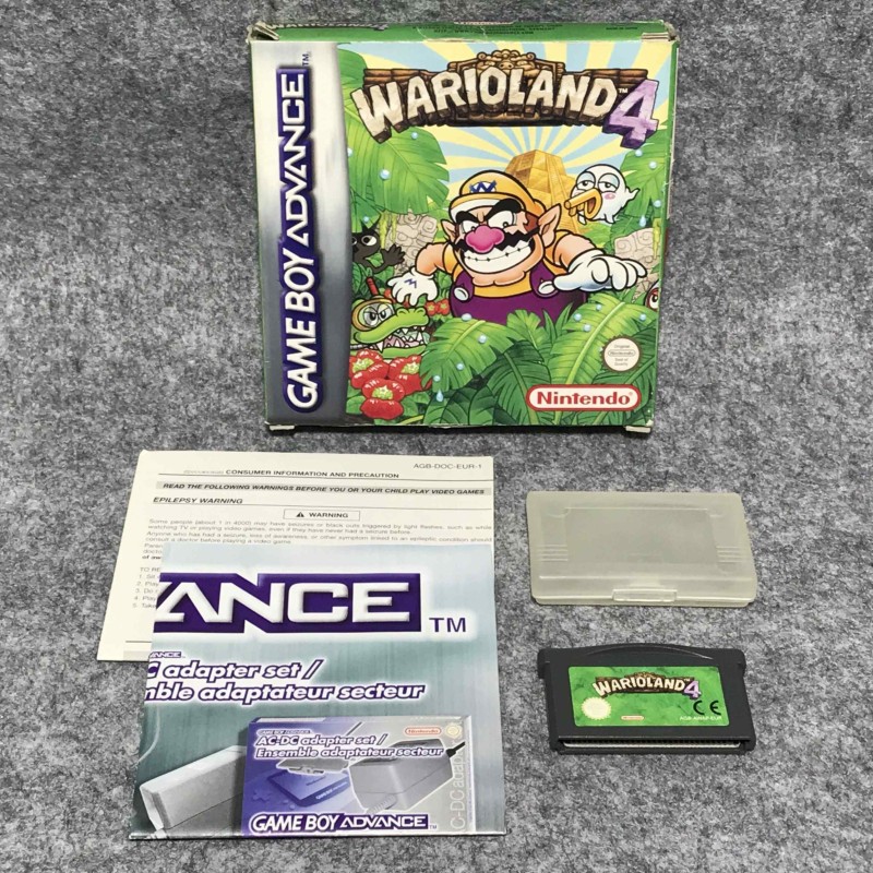 WARIOLAND 4 NINTENDO GAME BOY ADVANCE GBA
