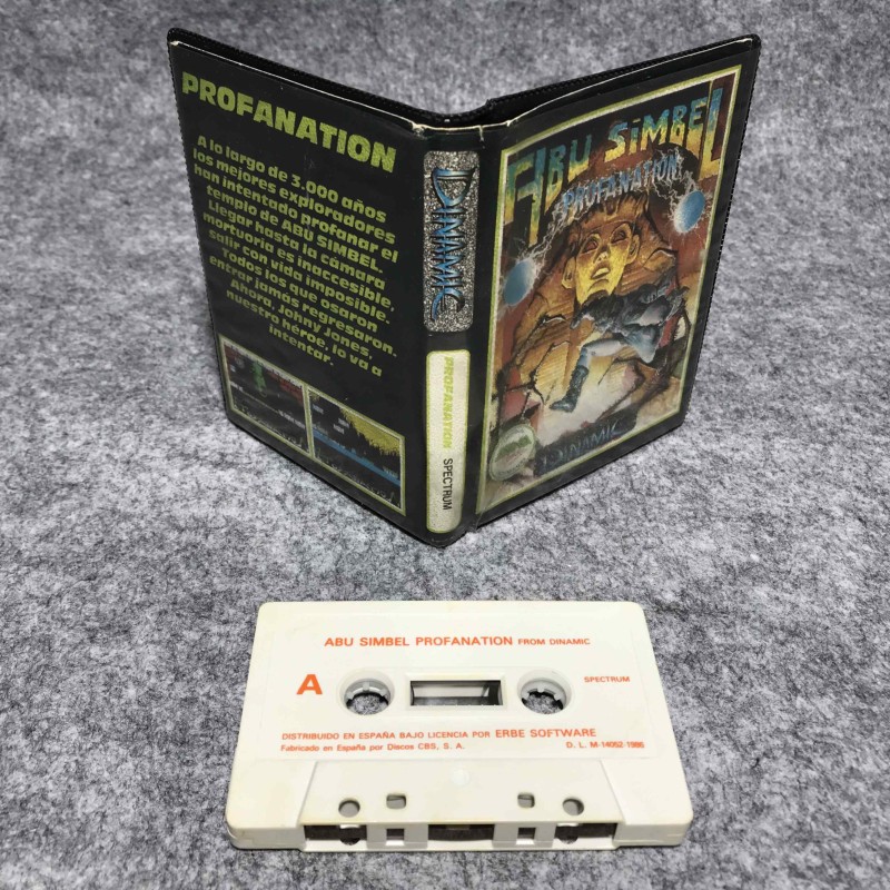 ABU SIMBEL PROFANATION SINCLAIR ZX SPECTRUM